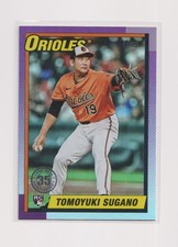 2025 Topps Update Series - TOMOYUKI SUGANO - 1990 Topps Baseball #U90-18 (RC)