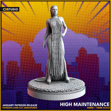 Emma Frost Hellfire Gala 40mm Scale Miniature Crisis Protocol Proxy C27