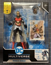 McFarlane DC Multiverse Wonder Woman Flashpoint 7  Action Figure w  Cyborg BAF