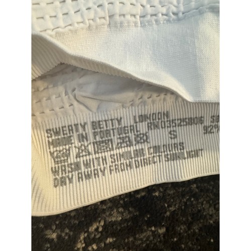 Sweaty Betty White Stamina Workout Bra Small - Picture 6 of 6