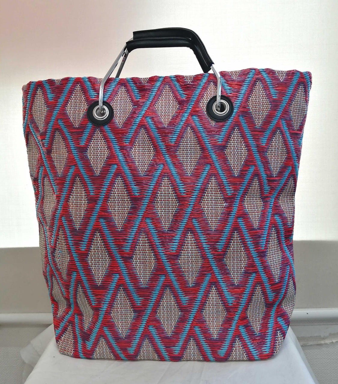 Allover Pattern Straw Bag Model MIX CONTROL FREAK - image 1