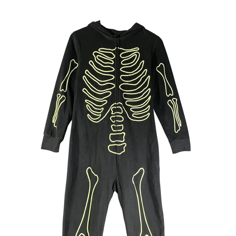 Mujer Esqueleto Disfraz Halloween Pequeño S Gris Pantalones Acogedor Informal Foto 2 de 4