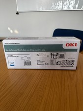 Genuine OKI 45396215 Cyan Toner Cartridge ES7470 ES7480 MFP New Original