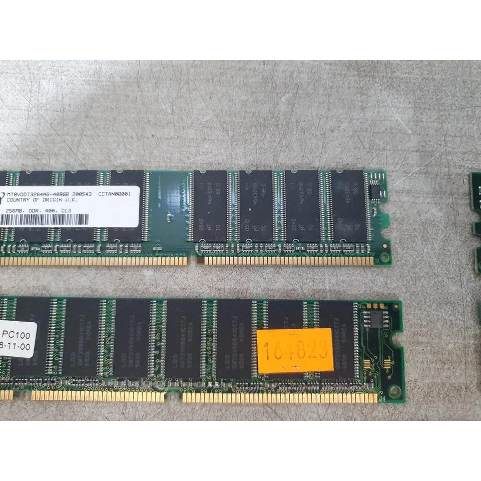 (Lot of 7) Various Brands Desktop Memory Modules DDR SDRAM 240-Pins Unbuffered - Image 3 of 4