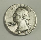 1949 25C Washington Quarter ( Silver Price at $80oz) # WSQ 1949-P