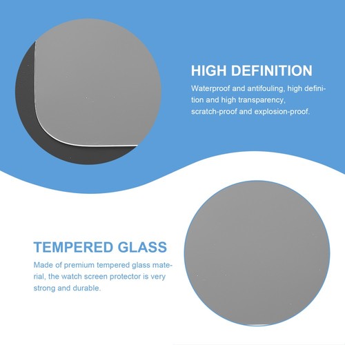 4 Pcs Watch Tempered Film Anti-peeping Glass Screen Protector for - 第 3/12 張圖片