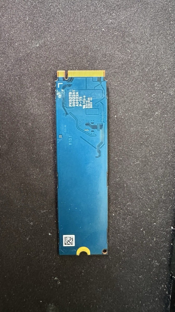 Toshiba Kioxia 512GB NVMe PCIe M.2 2280 SSD 80mm Full Size