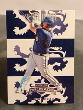 2025 Panini Crusade #39 Blake Burke (RC) Milwaukee Brewers 