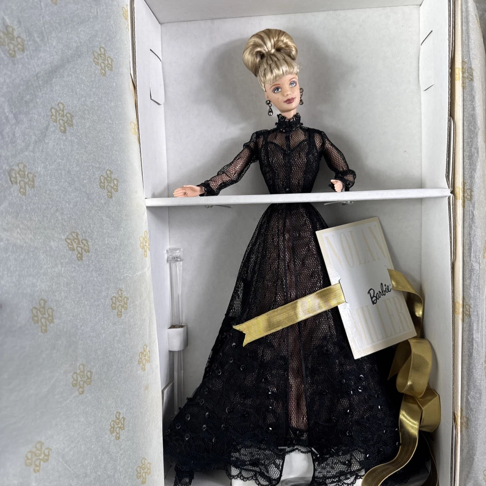 Vintage 1998 Mattel Sheer Illusion Barbie Nolan Miller Couture Collection #20662 - Image 2 of 4