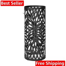 Umbrella Stand, Umbrella Holder for Entryway, Steel Round Umbrella Rack Frees...