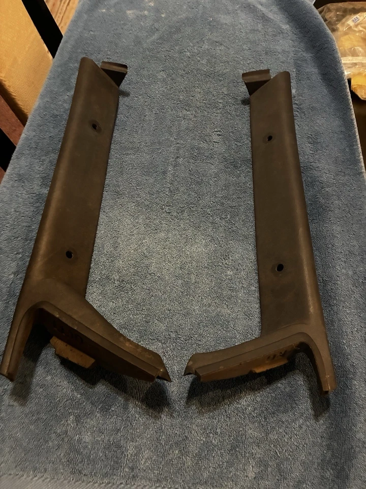 81-90 SAAB Classic 900 седан хэтчбек L & R лобовое стекло стойка отделка молдинги - Изображение 4 из 4