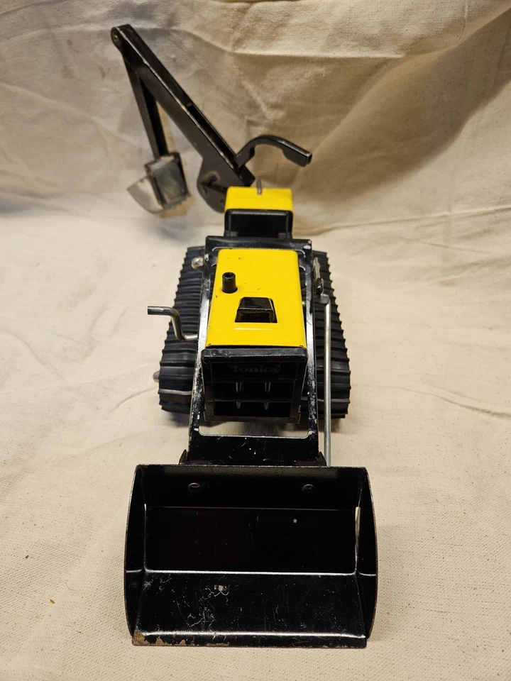 ¡TOPADORA CARGADORA ZANJADORA T-6 TONKA DE COLECCIÓN! EXCELENTE ESTADO! ¡HECHO EN USA! PRINCIPIOS DE LOS 70 Foto 4 de 4