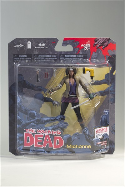 Michonne The Walking Dead Zombie Comic Series 1 Action Figur Mcfarlane-image