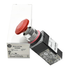 Allen Bradley 800MR-FXT6A4 Push-Pull/Twist-Release, 2 Position New