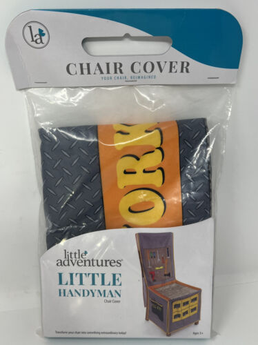 Little Adventures Chair Cover Handyman Tool Theme Great For Boys Birthday Party! - Picture 1 of 4