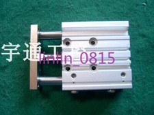 1Pcs Used SMC MGPM16-20Z three-rod cylinder