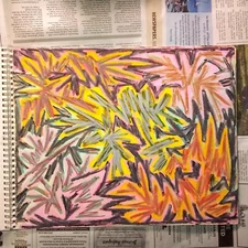 Drawing 11X14" Oil Pastel on Paper