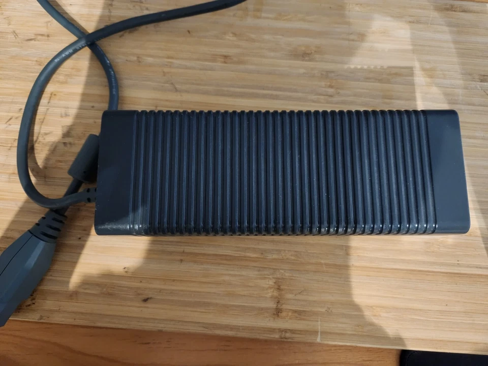 Official Microsoft Xbox 360 Power Supply Brick Adapter with power cord! Genuine  - Image 4 of 4