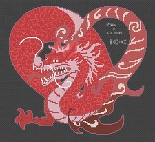 Point de Croix Mariage Échanti…