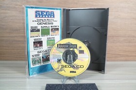 Jurassic Park -&nbsp;Sega CD 1993 Complete CIB w/Manual