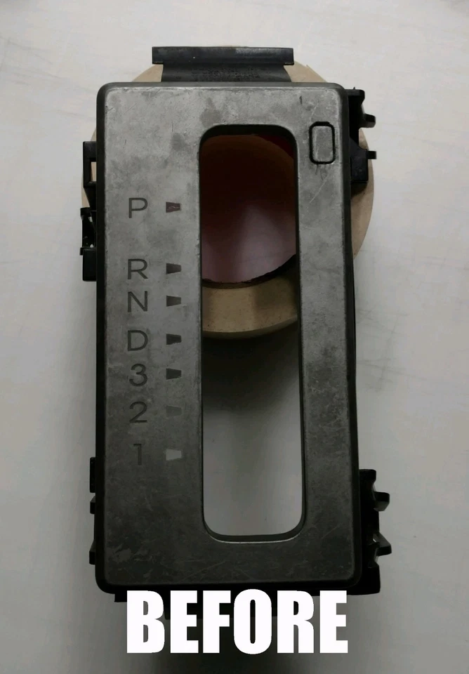 Lincoln Navigator 2007-2010 palanca de cambios selector de marchas cambio calcomanía mate pegatina Foto 4 de 4