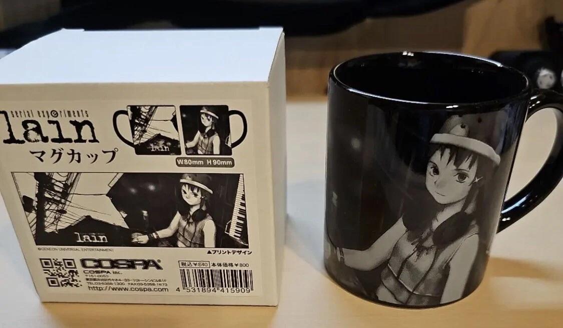 serial experiments lain Mug Rare free shipping