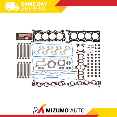 Head Gasket Bolts Set Fit 97-99 Ford F150 F250 E150 Econoline 4.6 VIN W - ROMEO