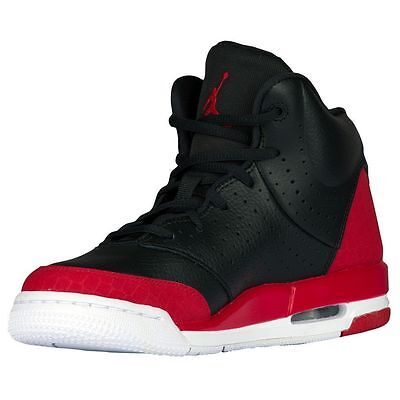 air jordan flight black and red