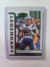 2022 Panini Contenders Tom Brady Green Legendary Parallel Football NFL Patriots