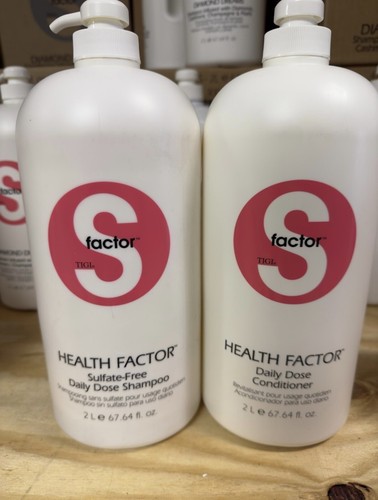 TIGI S Health Factor Daily Dose Sulfate-Free Shampoo 67.64 /Conditioner 67.64 OZ