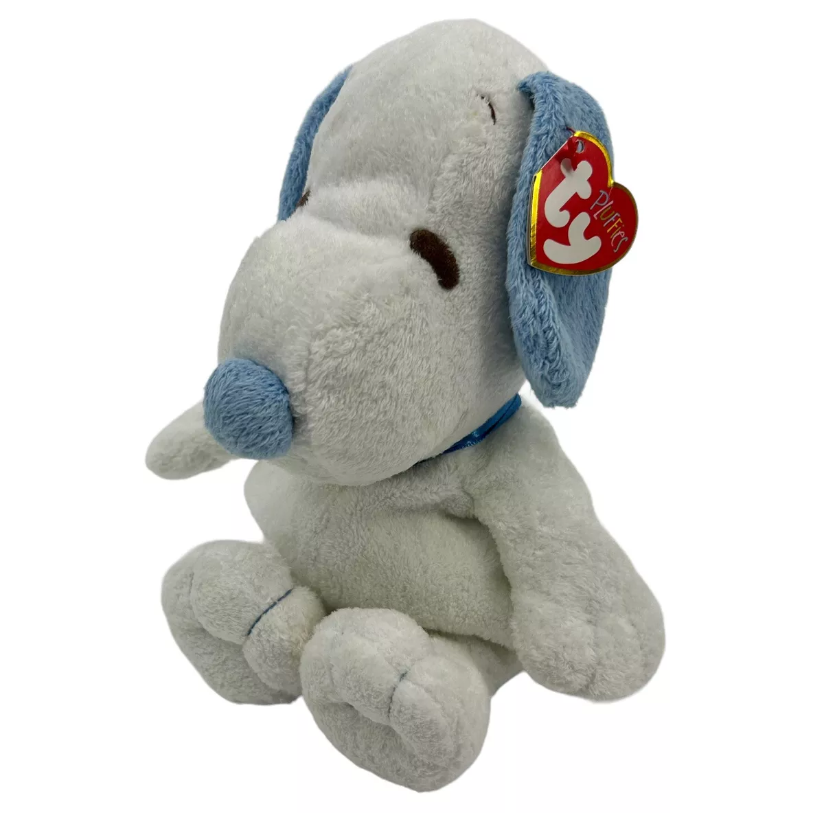 Blue snoopy stuffed animal outlet