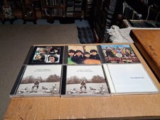 the beatles & George cd lot/6 all things must pass,beatles for sale,Sgt Pepper,
