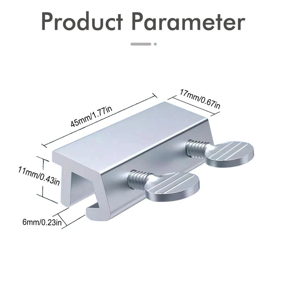 Stainless Steel Window Locks Sliding Security Safety Window Lock Stopper - Image 4 of 4