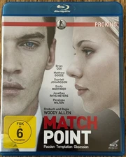 Match Point (blu-ray) Mint! Woody Allen, Scarlett Johansson Region B (read!)