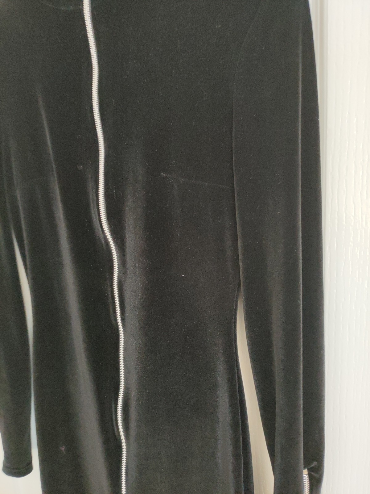 Patrice Catanzaro Velvet Catsuit Small Vintage image 4
