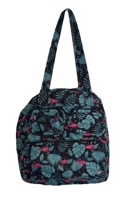 Lug Mini Puddle Jumper Bag Crossbody Quilted Tropical  display picture 2