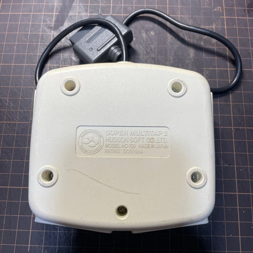 Nintendo Super Famicom Bomberman Super Multi Tap 2 HC-700 Hudson tested - Image 2 of 2