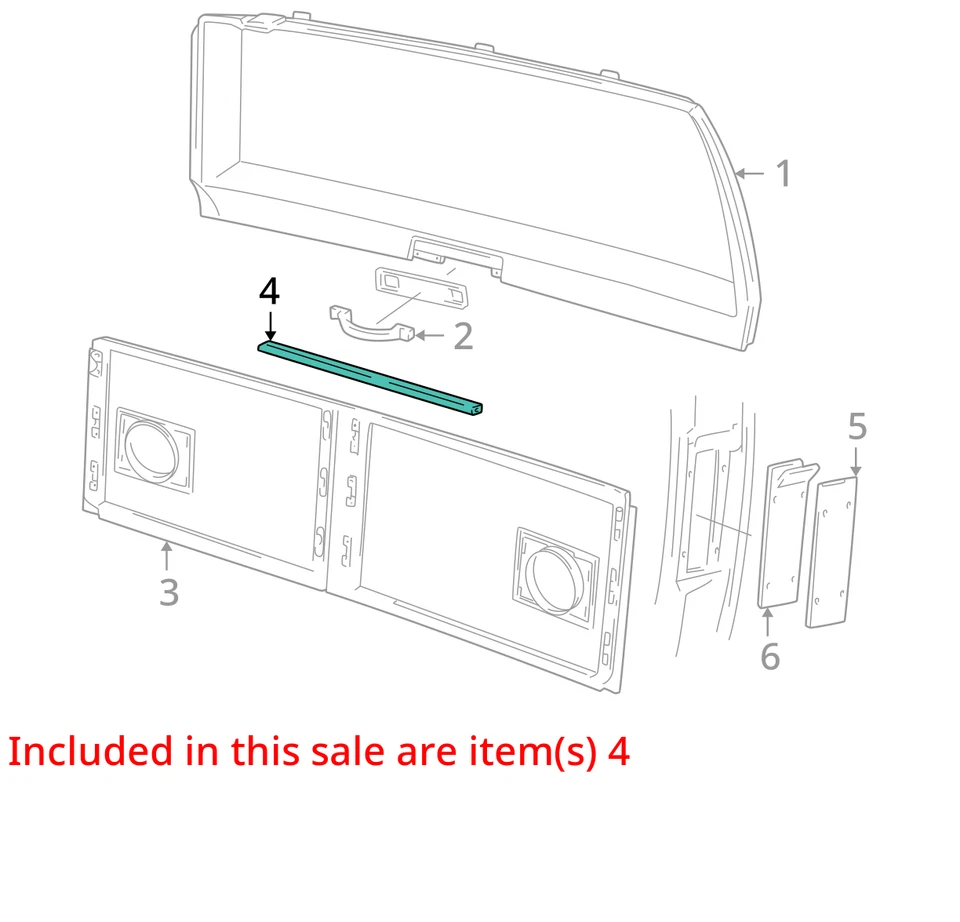 SE ADAPTA A CHEVROLET GMC ASTRO SAFARI LACE 1998-2005 15978403 - NUEVO FABRICANTE DE EQUIPOS ORIGINALES 15978403 Foto 2 de 3