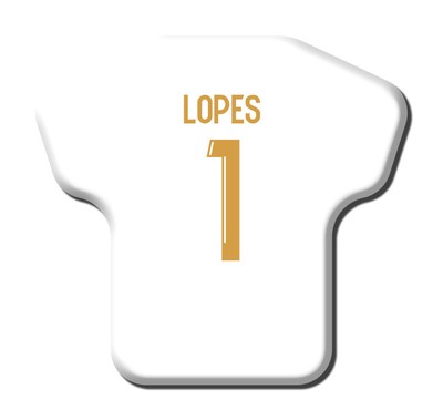 Magnet Magnet T-Shirt Football 2023/2024 Lyon 1 Anthony Lopes