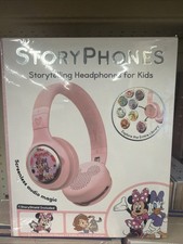 Disney Story Phones Storytelling Headphones for Kids w/ 1 Story Shield Pink