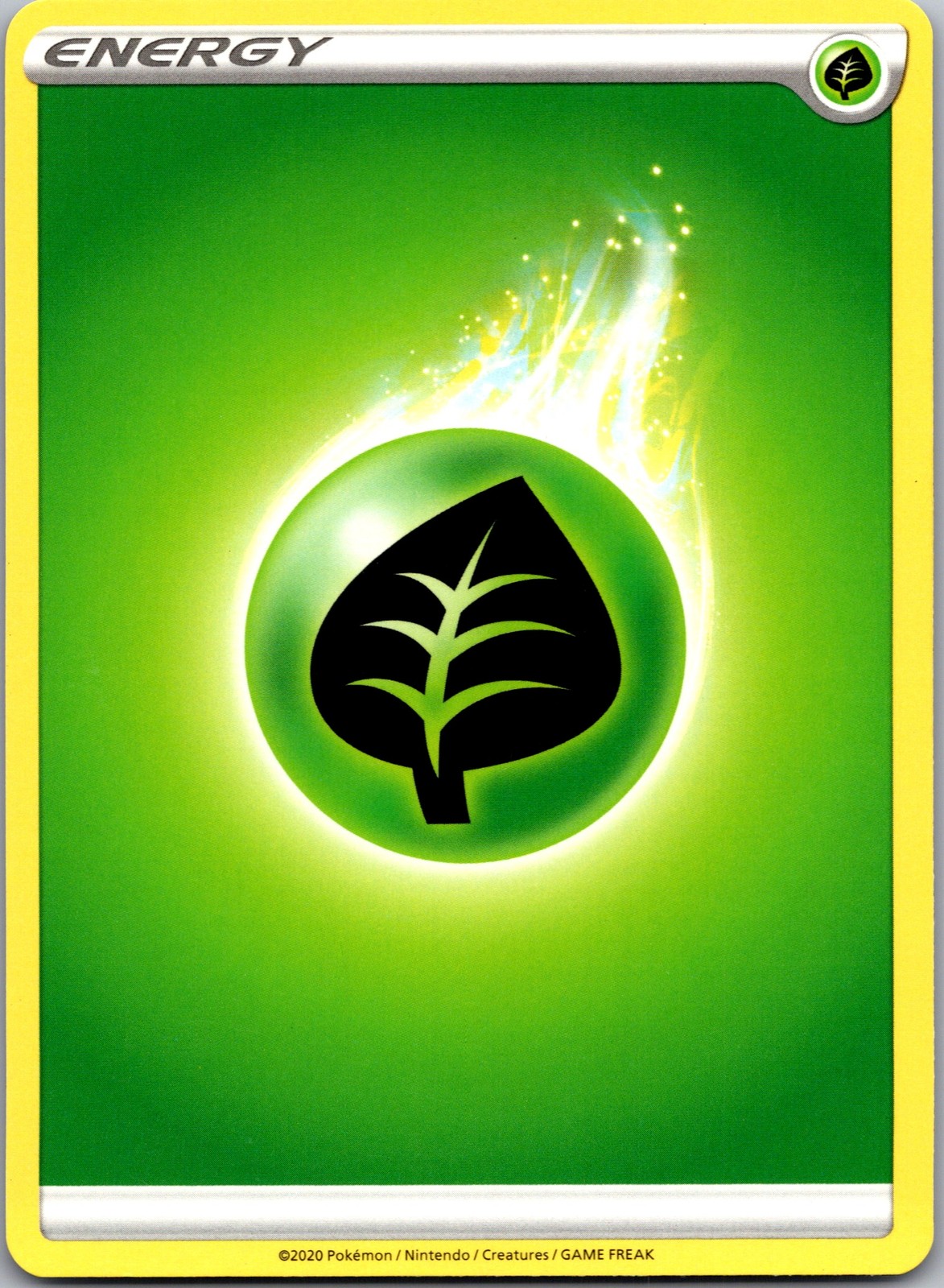 SWSH01: Sword & Shield Base Set Grass Energy
