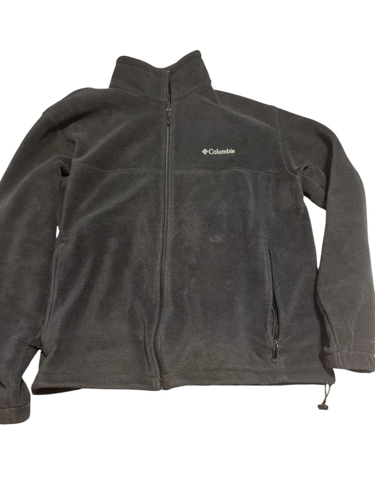 Columbia Sportswear Jacket Fleece Full Zip Casual XM6138 Black Men’s XL