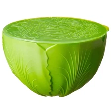 Hutzler Salad Saver Storage Bowl w/ Lid - Keep Lettuce Spinach Kale Fresh Longer