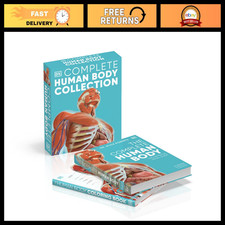 Complete Human Body Collection: 2-Book Set - Anatomy Guide Coloring Book