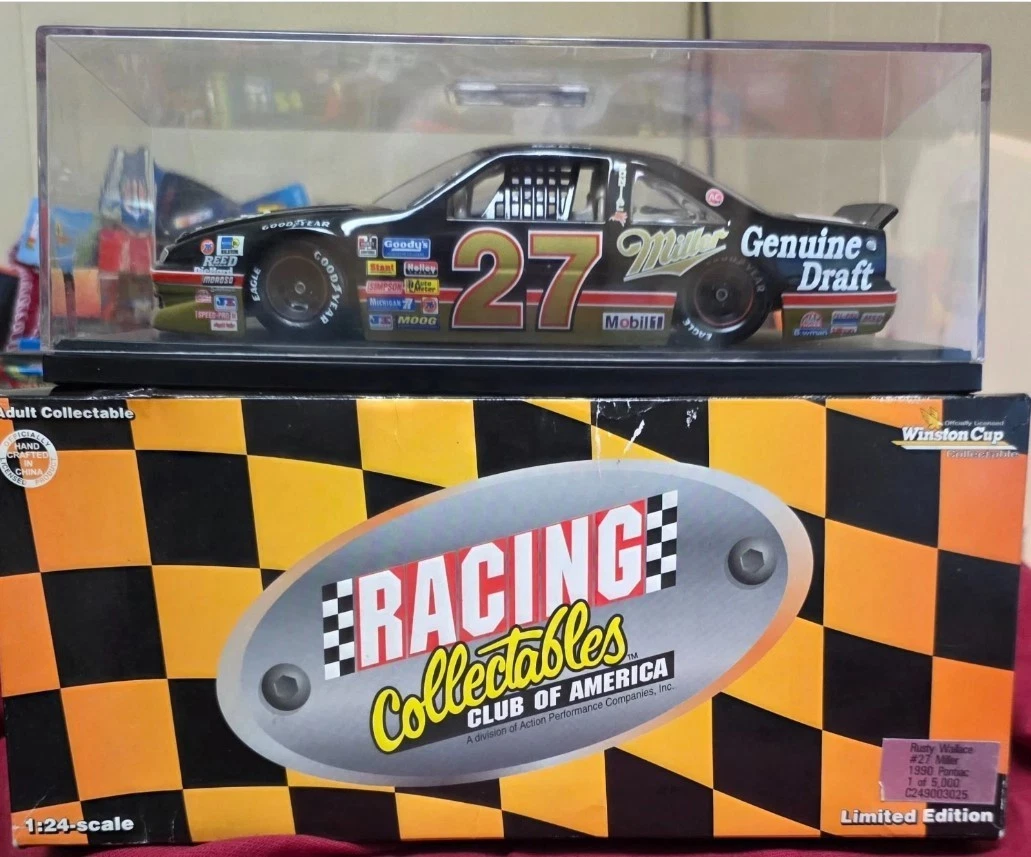Las mejores ofertas en Action Rusty Wallace Negro autos de carrera