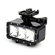Durable Underwater Diving Spot Light LED Mount For GoPro Hero 5 4 3+ 3 SJ4000