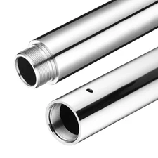 262mm Chrome Extension for 45mm Dance Pole Fitness Steel Exercise Accessories