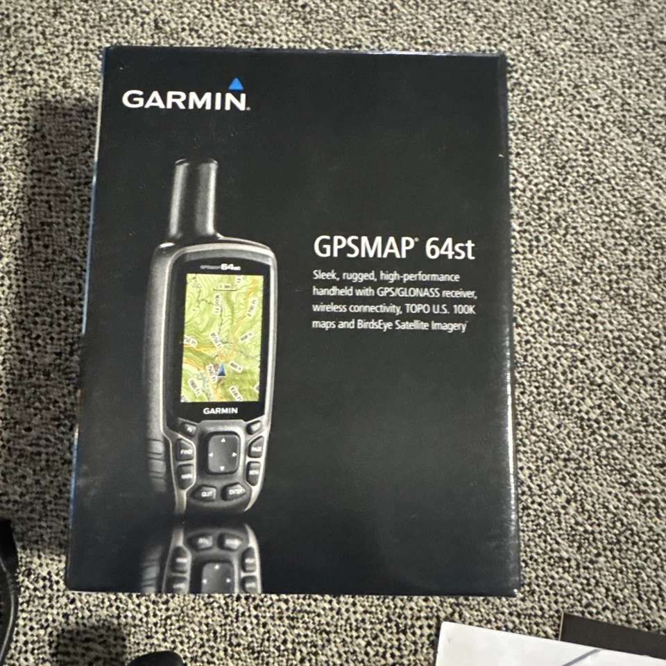 Garmin GPSMAP 64st GPS Handheld Hiking Navigator - For Parts or Repair - Image 3 of 4