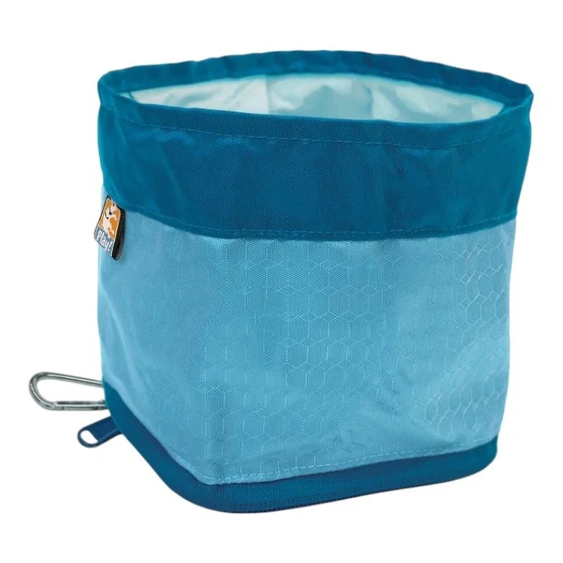 Kurgo Zippy Bowl Plegable Viaje Perro Cuenco Comida para Mascotas Agua Cuenco Portátil NUEVO Foto 4 de 4