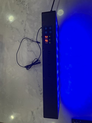 Phlizon Marine Led Aquarium Light w/Timer 30" FullSpectrumReef With Temp Monitor - Picture 7 of 8